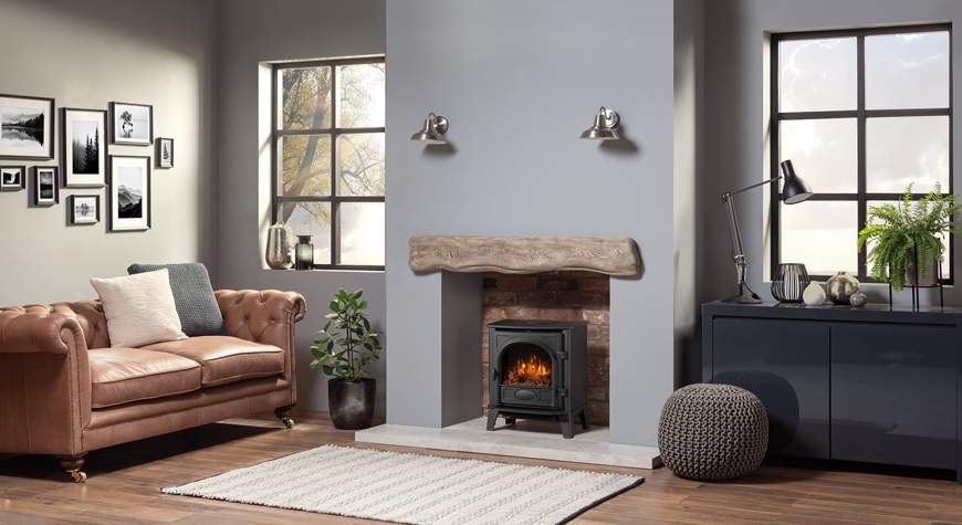 Gazco Stockton 5 electric stove