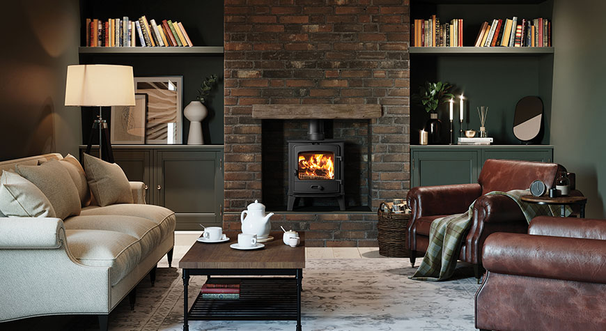 Stovax County 5 Ecodesign Wood burning stove