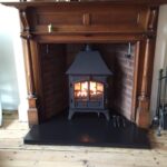Today’s installation Stovax Riva Plus with canopy by Comfort Heating @StovaxGazco
