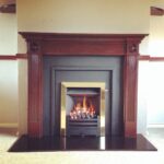 Logic gas fire & cast iron panels by @StovaxGazco – looking good! #cosy #readyforwinter