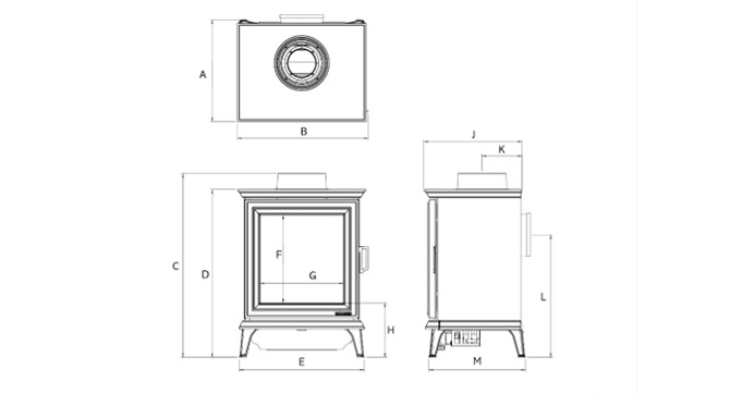 Sheraton 5 Gas Dimensions