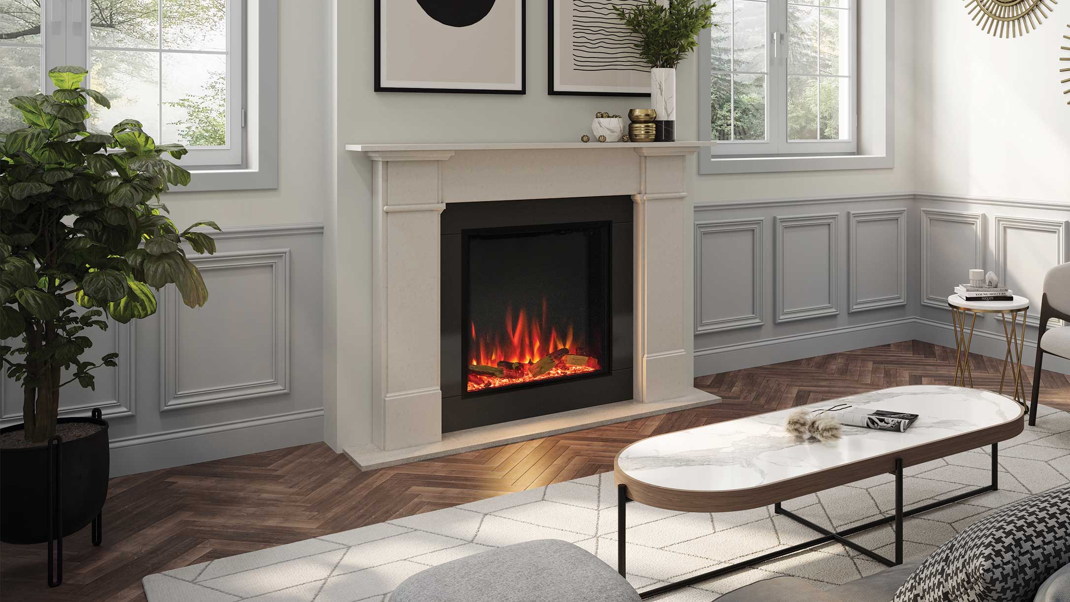  Traditional Electric Fireplaces
