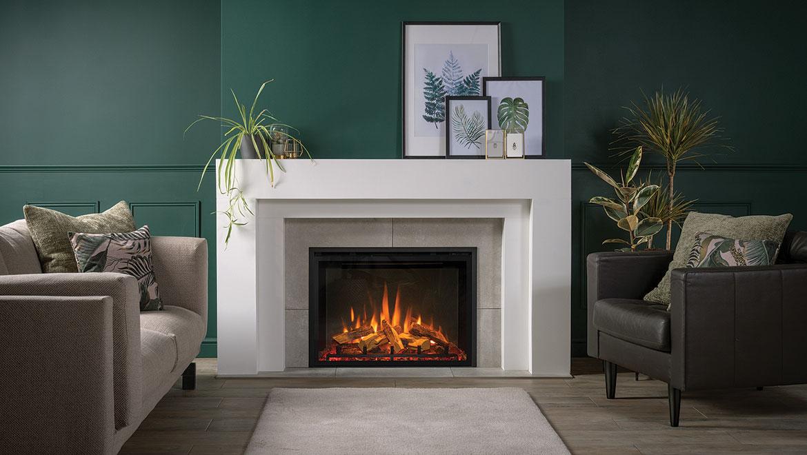  Hearth Mounted Electric Fires