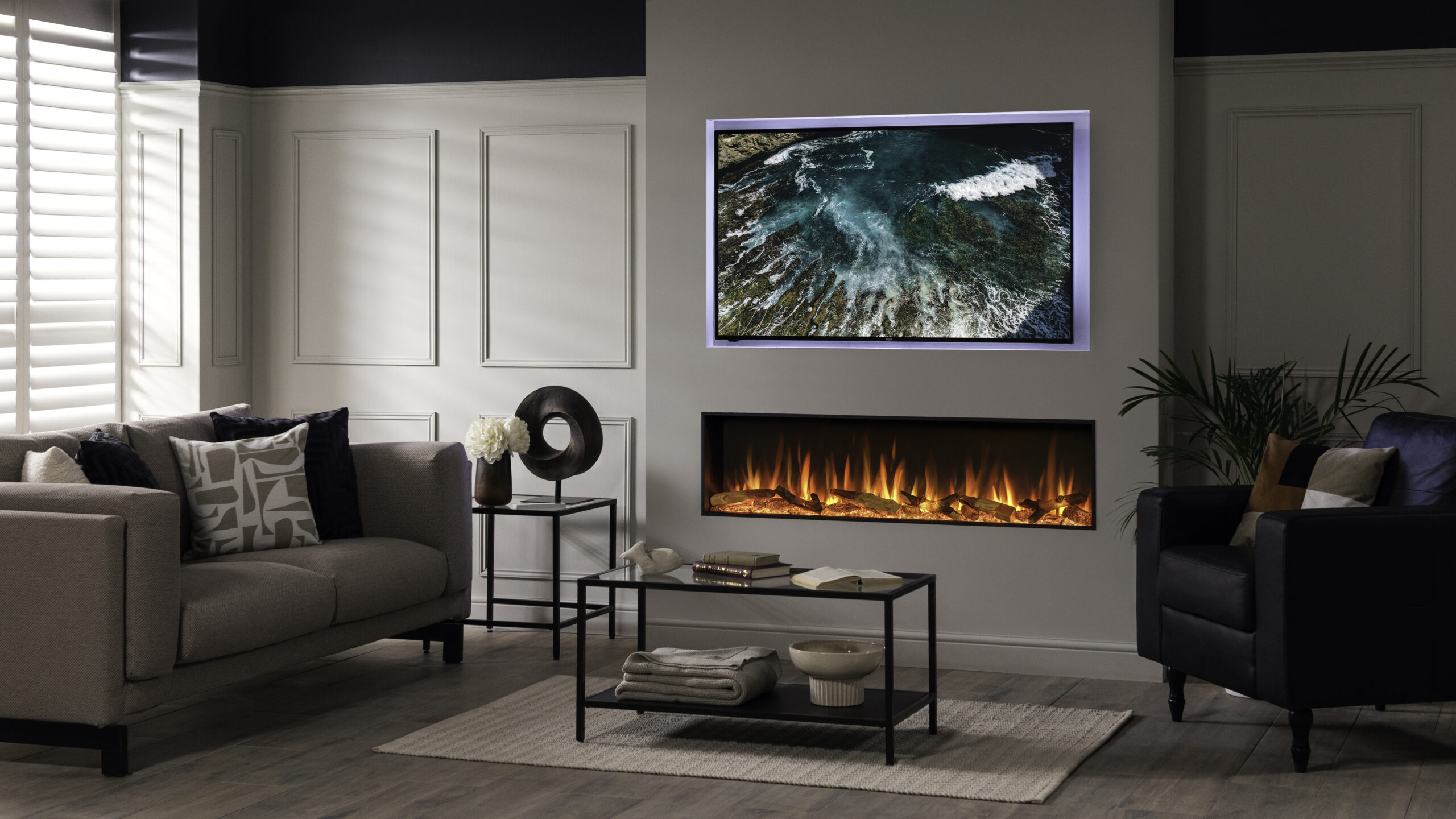 Gazco eStudio 135R inset electric fire Electric Inset Fires