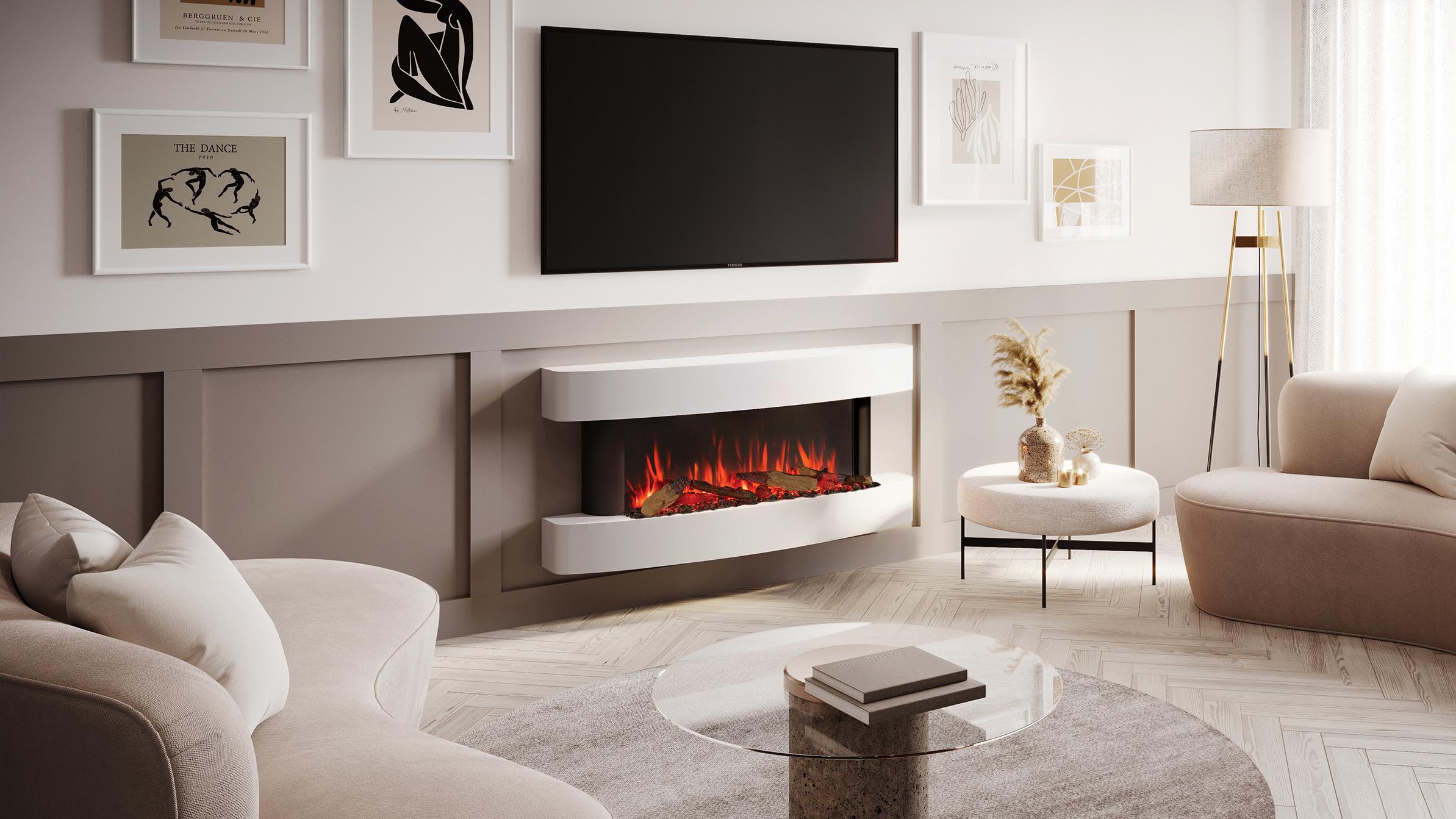  Modern Contemporary Electric Fireplaces
