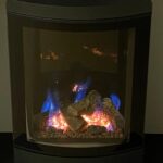 Superb log effect fire