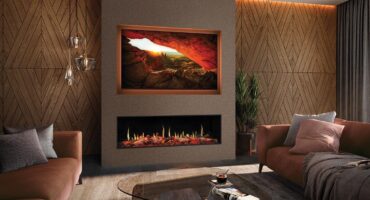 15 Beautiful TV Media Wall Ideas [with electric fireplace]