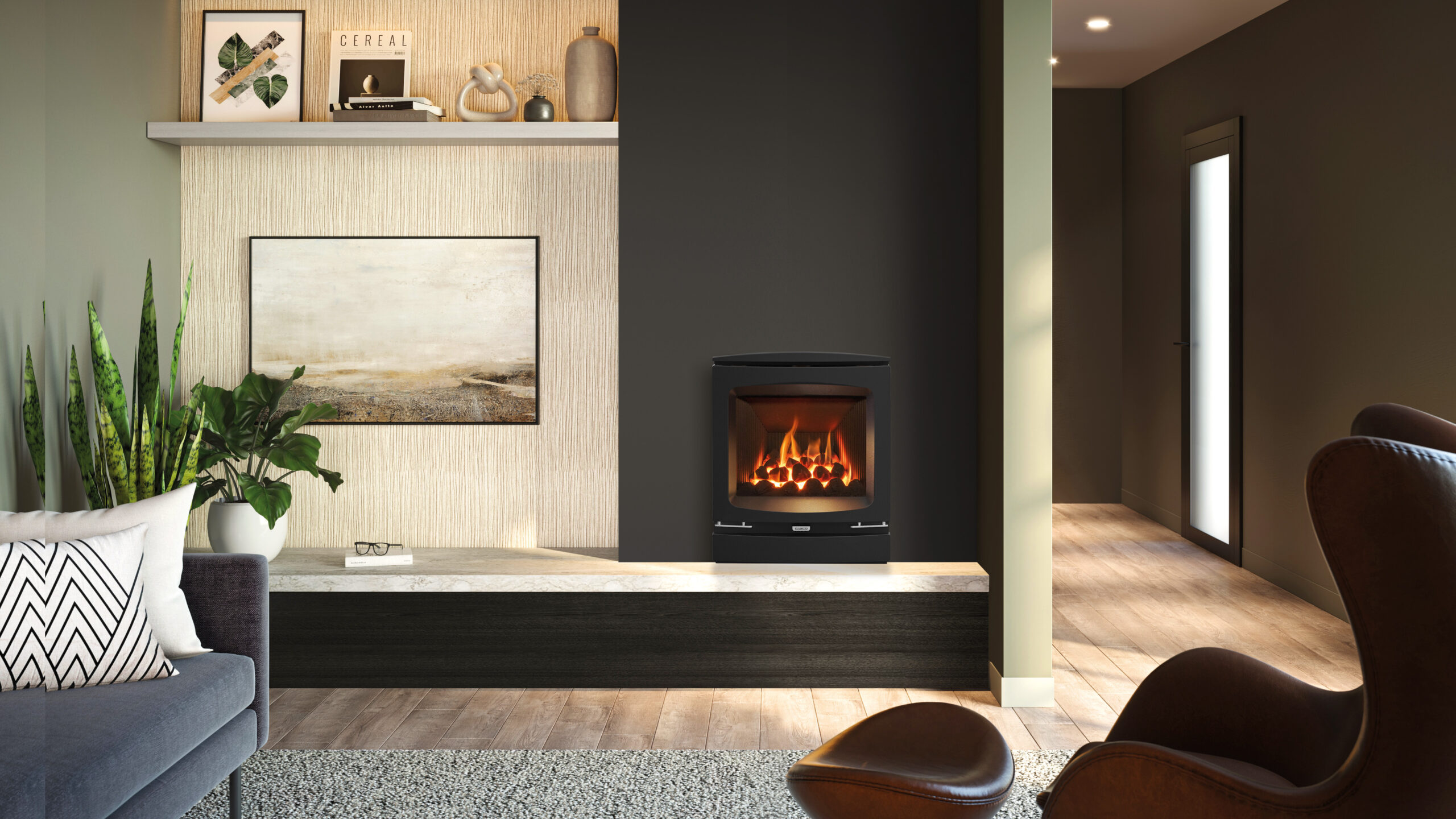  Traditional Gas Fireplaces