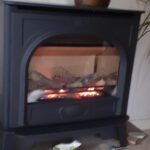 Looks like a real log fire