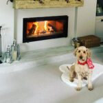 Perfect inset log burner