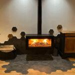 Stovax Studio 2 Freestanding wood burning fire – “A wide screen for a warm movie”