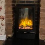 Gazco Vogue Midi T electric stove – “Atmospheric & welcoming”