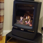 Warm and practical focal point