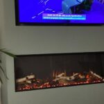 Log fire effect