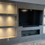 Beautiful electric fireplace