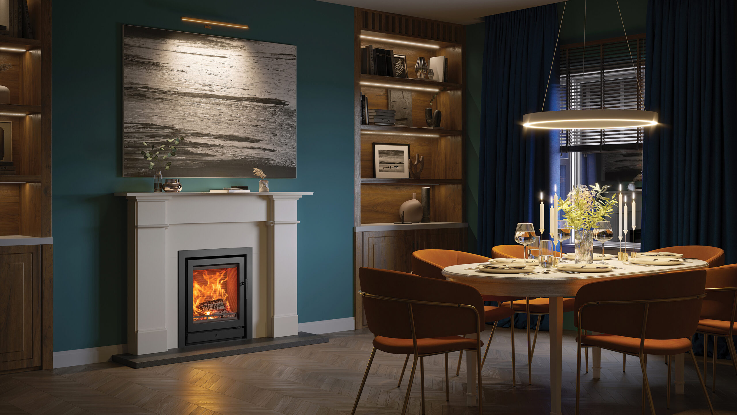  Hearth Mounted Fires