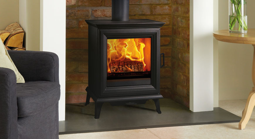 Stovax Sheraton 5 wood burning and multi-fuel stove.