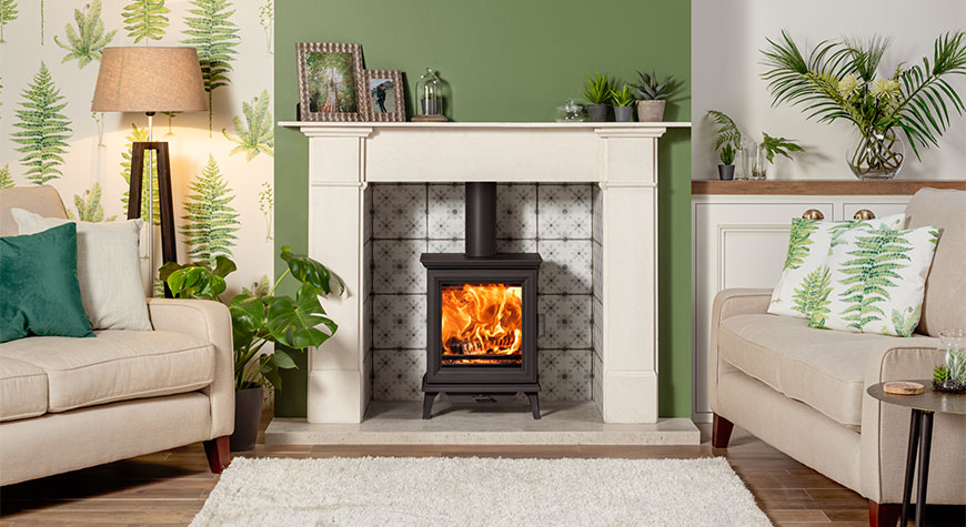 Stovax Sheraton 5 wood burning and multi-fuel stove.
