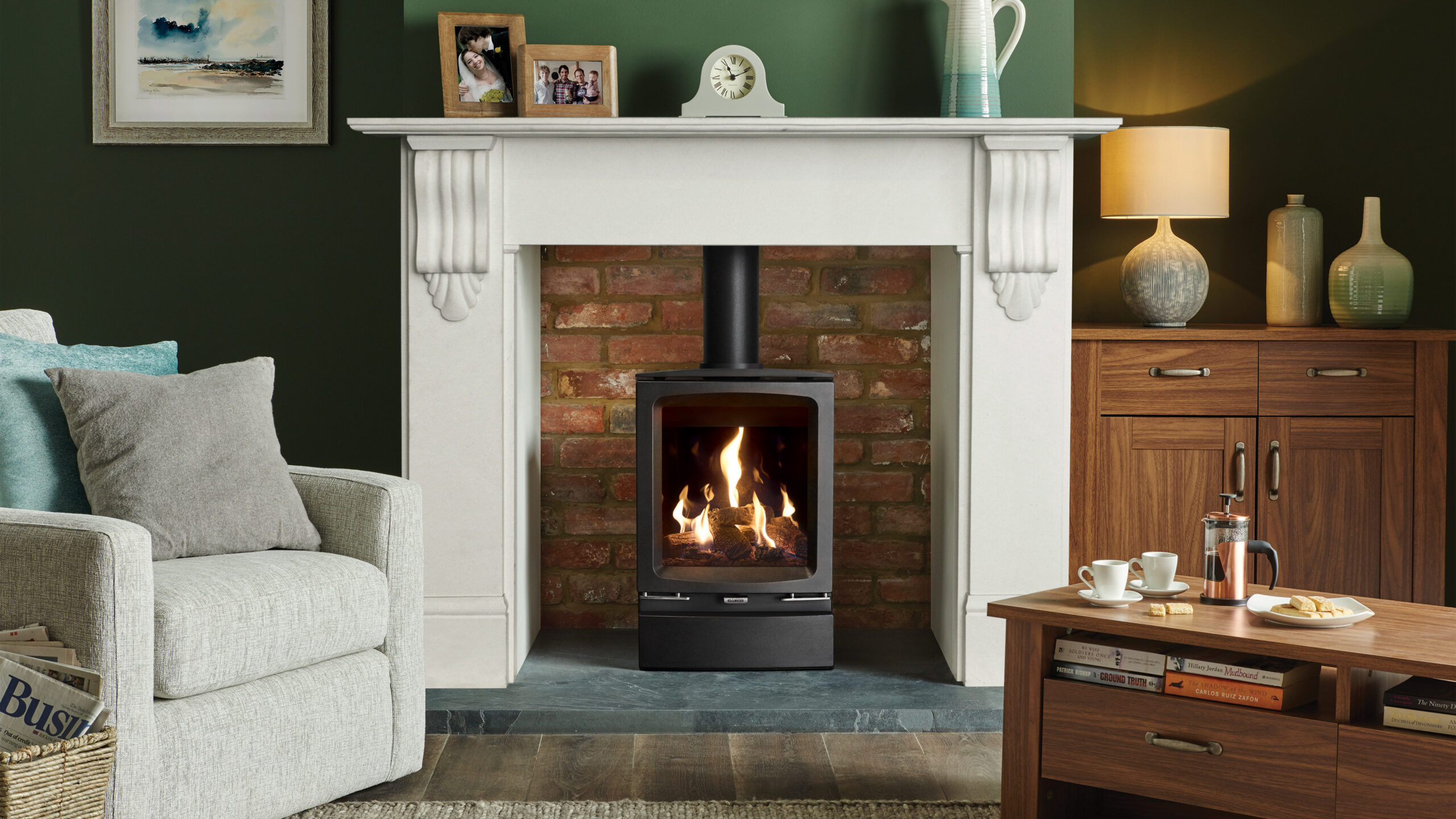  Stone Mantels