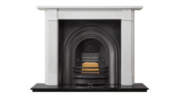 Georgian Roundel Stone Mantel