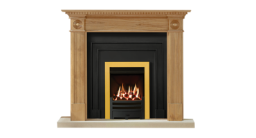 Small Georgian Wood Mantel